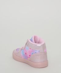 Tenis-Infantil-Baby-Club-Cano-Alto-Estampado-de-Flocos-de-Neve-com-Glitter-e-Velcro-Rosa-9984657-Rosa_4