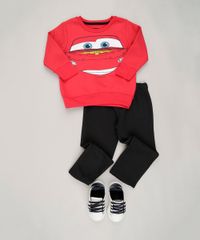 Conjunto-Infantil-Carros-de-Blusao-Vermelho---Calca-em-Moletom-Preta-8549733-Preto_3