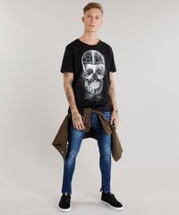 Calca-Jeans-Masculina-Super-Skinny-em-Algodao---Sustentavel-Azul-Escuro-8938387-Azul_Escuro_3