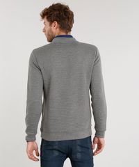 Jaqueta-Masculina-Bomber-em-Moletom-com-Textura-Manga-Longa-Cinza-Mescla-8833746-Cinza_Mescla_2
