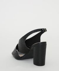 Sandalia-Feminina-Salto-Alto-Grosso-Via-Uno-Texturizada-Croco-Tiras-Cruzadas-Preta-9980395-Preto_4