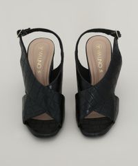 Sandalia-Feminina-Salto-Alto-Grosso-Via-Uno-Texturizada-Croco-Tiras-Cruzadas-Preta-9980395-Preto_5