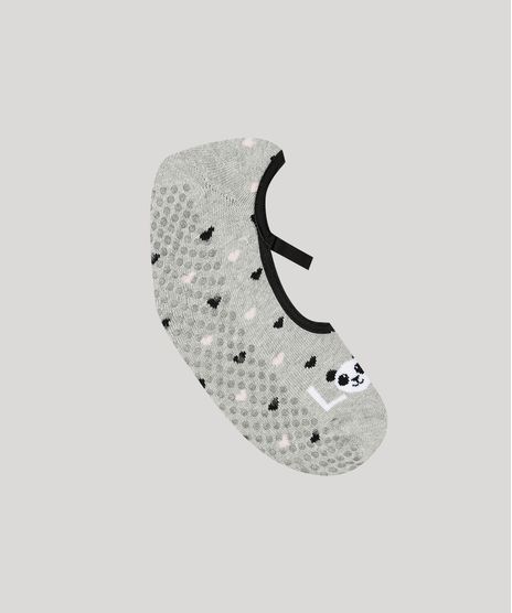 Meia-Sapatilha-Estampada-Cinza-Mescla-9117141-Cinza_Mescla_1