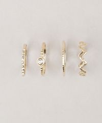 Kit-de-4-Aneis-Femininos--Dourado-8970360-Dourado_3