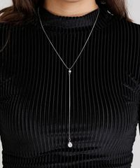 Colar-Feminino-Longo-com-Pingente-Prateado-8970674-Prateado_2