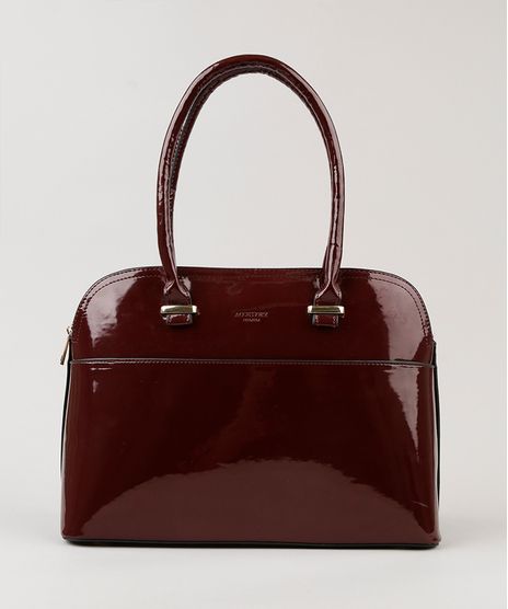 Bolsa-Feminina-Shoulder-em-Verniz-Vinho-8883184-Vinho_1