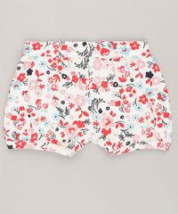 Short-Infantil-Estampado-Floral-em-Algodao---Sustentavel-Off-White-9058501-Off_White_2