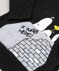 Camiseta-Infantil-Snoopy-Manga-Longa-Gola-Careca-Preta-9048322-Preto_4