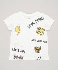 Camiseta-Infantil-com-Frases-Manga-Curta-Gola-Careca-em-Algodao---Sustentavel-Off-White-9035136-Off_White_1
