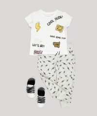 Camiseta-Infantil-com-Frases-Manga-Curta-Gola-Careca-em-Algodao---Sustentavel-Off-White-9035136-Off_White_3