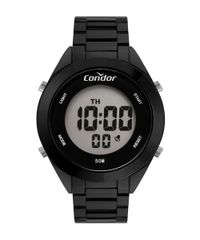Kit-de-Relogio-Digital-Condor-Feminino----Brinco---Colar---COAE19432ALK4P-Preto-9977542-Preto_1