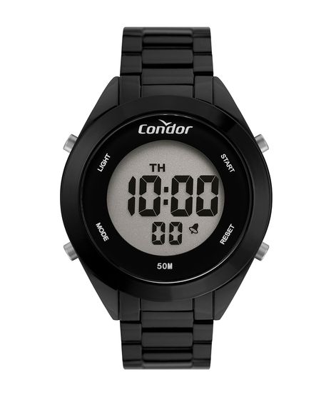 Kit-de-Relogio-Digital-Condor-Feminino----Brinco---Colar---COAE19432ALK4P-Preto-9977542-Preto_1