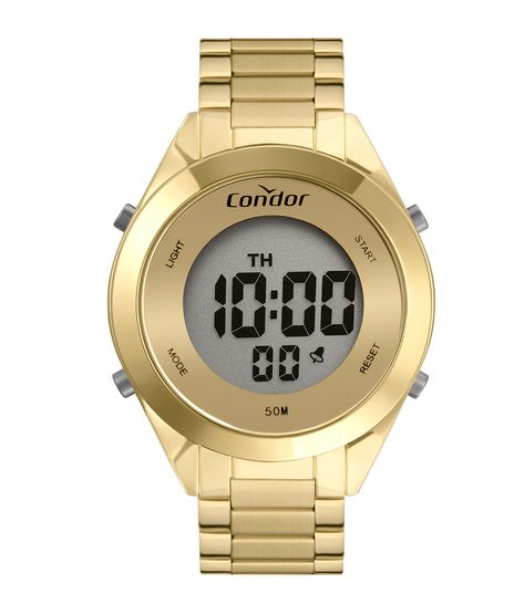Kit-de-Relogio-Digital-Condor-Feminino----Brinco---Colar---COAE19432ANK4D-Dourado-9977544-Dourado_1