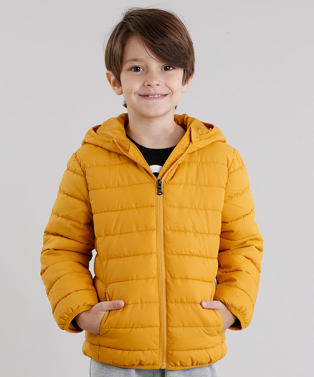 jaqueta infantil com capuz
