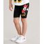 Bermuda-Infantil-com-Estampa-Minnie-em-Algodao---Sustentavel-Preta-9044104-Preto_1