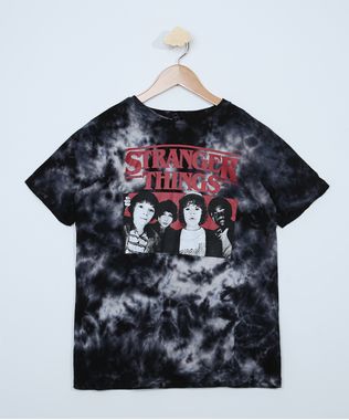 Camiseta-Juvenil-Stranger-Things-Estampada-Tie-Dye-Manga-Curta-Preta-9969594-Preto_1