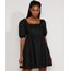 Vestido-Feminino-Mindset-Curto-com-Laco-Manga-Bufante-Preto-9984335-Preto_1