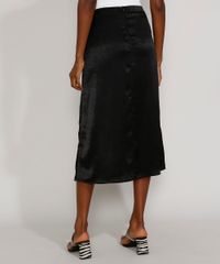 Saia-Feminina-Mindset-Midi-Acetinada-com-Fenda-Preta-9982688-Preto_2