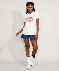 T-Shirt-Feminina-Mindset--Baby-It-s-You--Manga-Curta-Decote-Redondo-Off-White-9985974-Off_White_1
