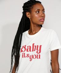 T-Shirt-Feminina-Mindset--Baby-It-s-You--Manga-Curta-Decote-Redondo-Off-White-9985974-Off_White_5