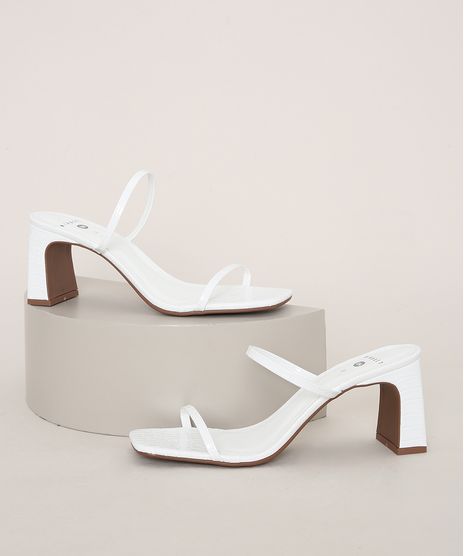 Tamanco-Feminino-Mindset-Salto-Reto-Medio-Texturizado-Croco-Branco-9983138-Branco_1