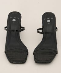 Tamanco-Feminino-Mindset-Salto-Reto-Medio-Texturizado-Croco-Preto-9983139-Preto_5