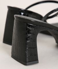Tamanco-Feminino-Mindset-Salto-Reto-Medio-Texturizado-Croco-Preto-9983139-Preto_6