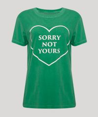 T-Shirt-Feminina-Mindset-Coracao--Sorry-Not-Yours--Manga-Curta-Decote-Redondo-Verde-9984159-Verde_6