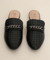 Mule-Feminino-Via-Uno-com-Tachas-e-Corrente-Preto-9981777-Preto_5