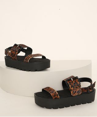 Sandalia-Flatform-Feminina-Oneself-Animal-Print-Onca-Salto-Baixo-Tratorado-Preta-9983117-Preto_1