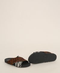 Rasteirinha-Feminina-Oneself-Estampada-Animal-Print-com-Tiras-Cruzadas-Preta-9983119-Preto_6