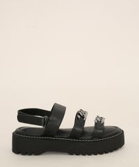 Sandalia-Flatform-Feminina-Oneself-com-Correntes-Salto-Baixo-Tratorado-Preta-9983159-Preto_2