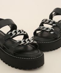 Sandalia-Flatform-Feminina-Oneself-com-Correntes-Salto-Baixo-Tratorado-Preta-9983159-Preto_3