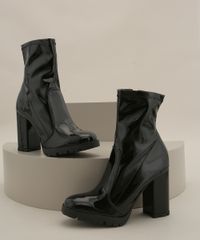 Bota-Feminina-Oneself-Salto-Alto-Grosso-Envernizada-Preta-9979631-Preto_1