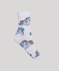 Meia-Feminina-Cano-Alto-My-Little-Pony-Estampada-Branca-9970894-Branco_2