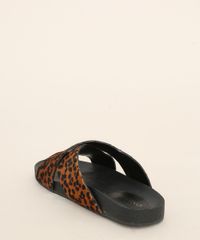 Rasteirinha-Feminina-Oneself-Estampada-Animal-Print-Onca-com-Tiras-Cruzadas-Preta-9983118-Preto_4