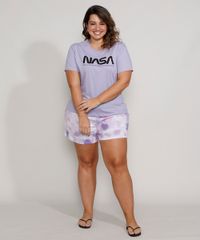 Pijama-Feminino-Plus-Size-NASA-com-Estampa-Tie-Dye-Manga-Curta-Lilas-9972306-Lilas_3