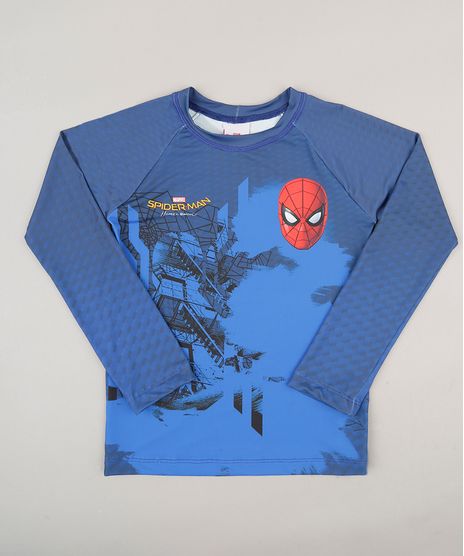 Camiseta-Infantil-Homem-Aranha-com-Protecao-UV-50--Azul-9037197-Azul_1