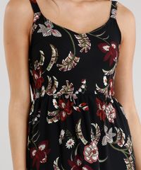 Vestido-Feminino-Longo-Estampado-Floral-com-Renda-Alca-Preto-8881355-Preto_4
