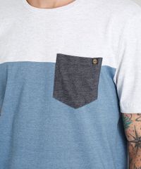 Camiseta-Masculina-Recorte-com-Bolso-Manga-Curta-Gola-Careca-Azul-8451632-Azul_4