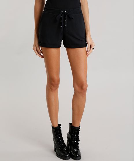 Short-Feminino-em-Moletom-com-Ilhos-e-Cadarco-Preto-9041025-Preto_1