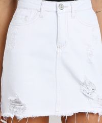 Saia-Feminina-Vintage-Destroyed-Branca-9125796-Branco_4