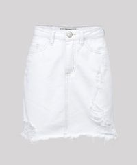 Saia-Feminina-Vintage-Destroyed-Branca-9125796-Branco_5