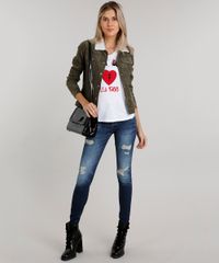 Jaqueta-Feminina-em-Veludo-Cotele-com-Pelo-Verde-Militar-8855886-Verde_Militar_3