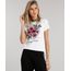 Blusa-Feminina--Dreamer--com-Estampa-Floral-Decote-Redondo-Manga-Curta-em-Algodao---Sustentavel-Off-White-9026418-Off_White_1