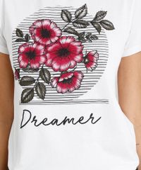 Blusa-Feminina--Dreamer--com-Estampa-Floral-Decote-Redondo-Manga-Curta-em-Algodao---Sustentavel-Off-White-9026418-Off_White_4