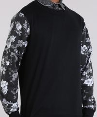 Blusao-em-moleton-com-Estampa-Floral-Preto-8829602-Preto_4