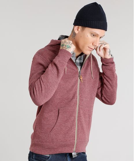 Blusao-Masculino-Basico-em-Moletom-com-Capuz-Manga-Longa-Vinho-8832542-Vinho_1