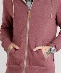 Blusao-Masculino-Basico-em-Moletom-com-Capuz-Manga-Longa-Vinho-8832542-Vinho_4