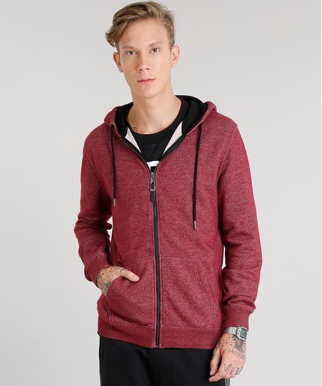 Blusao-Masculino-Basico-em-Moletom-com-Capuz-Manga-Longa-Vinho-8894561-Vinho_1